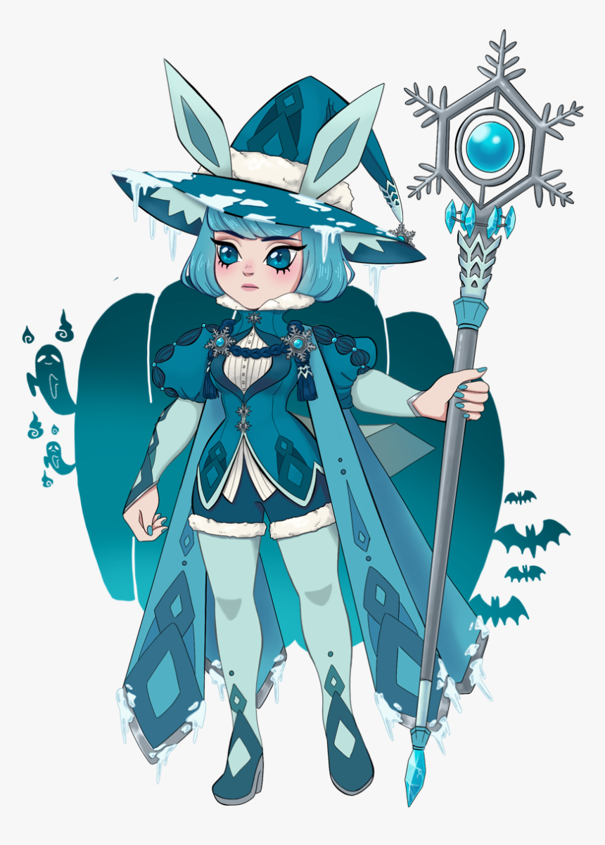 Image - Glaceon Witch, HD Png Download