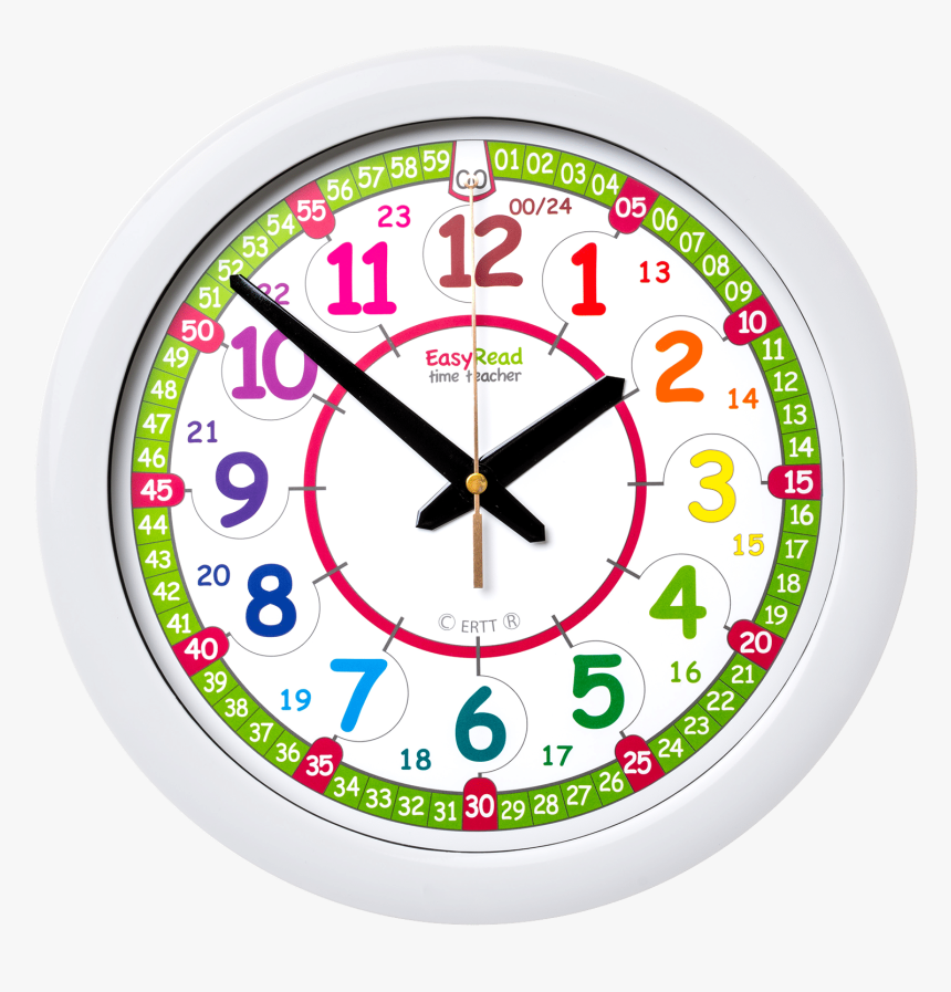 Simple Clock Hands Png Download - Orologio Con 24 Ore, Transparent Png