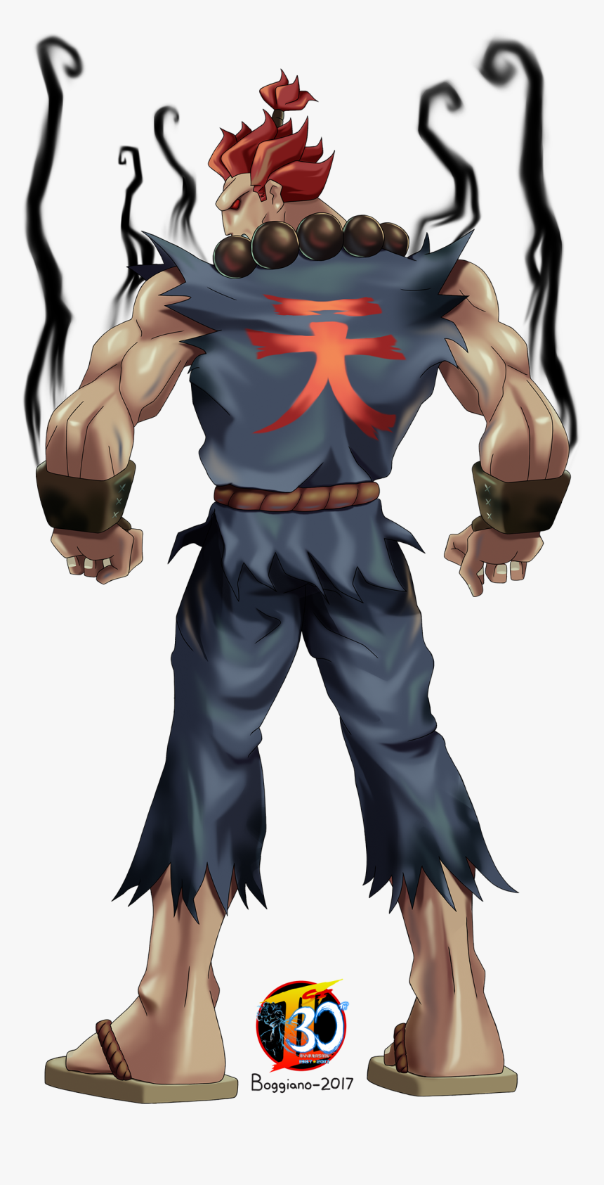 Street Fighter Akuma Pose, HD Png Download