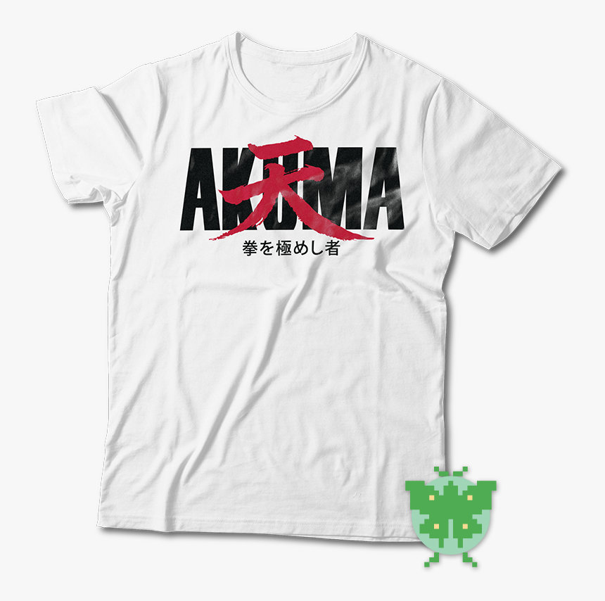 White Akuma X Akira Shirt - Akuma Akira T Shirt, HD Png Download