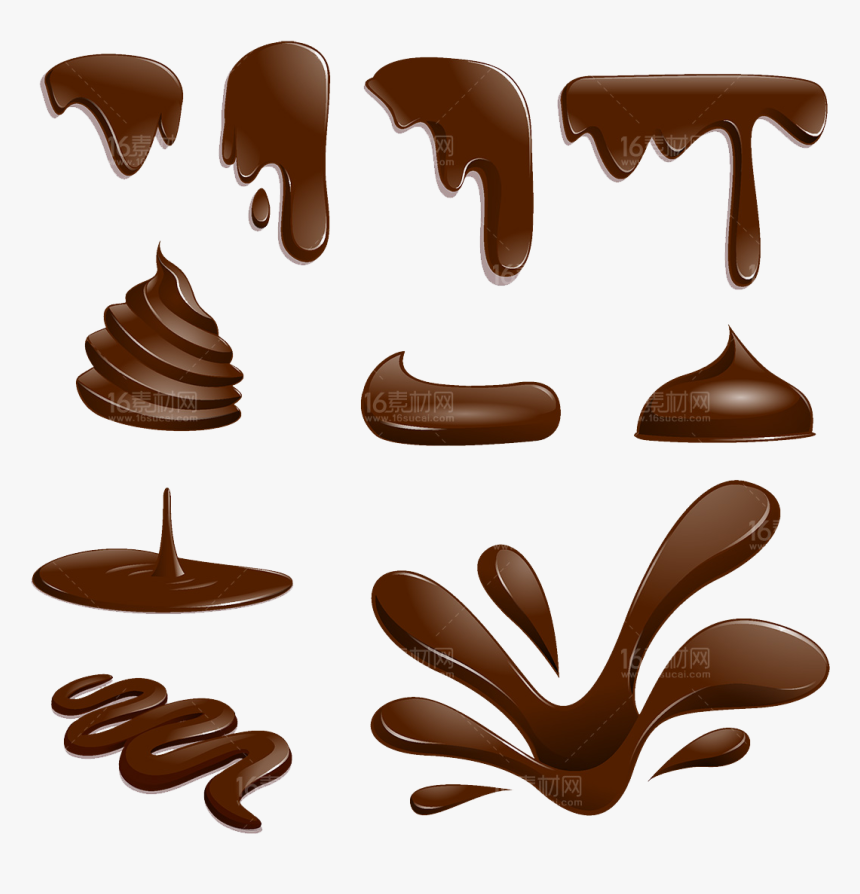 Chocolate Dripping Png - Melting Ice Cream Png, Transparent Png