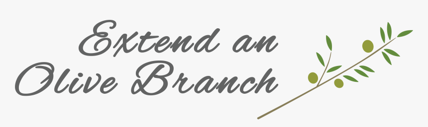 Logo - Extending An Olive Branch Peace, HD Png Download