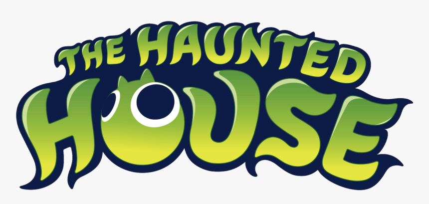 The Haunted House - Haunted House Png Font, Transparent Png