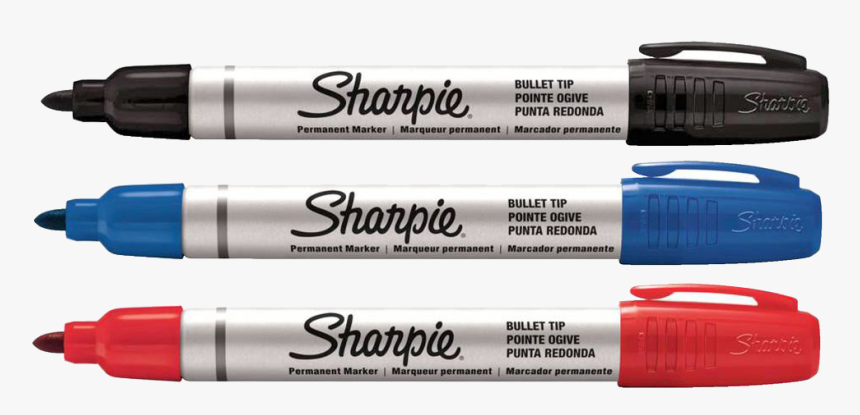 9 Fine Pro Marker - Sharpie Metal Permanent Marker, HD Png Download