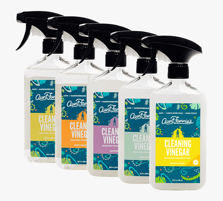 5 Scents Cleaning Vinegars, HD Png Download