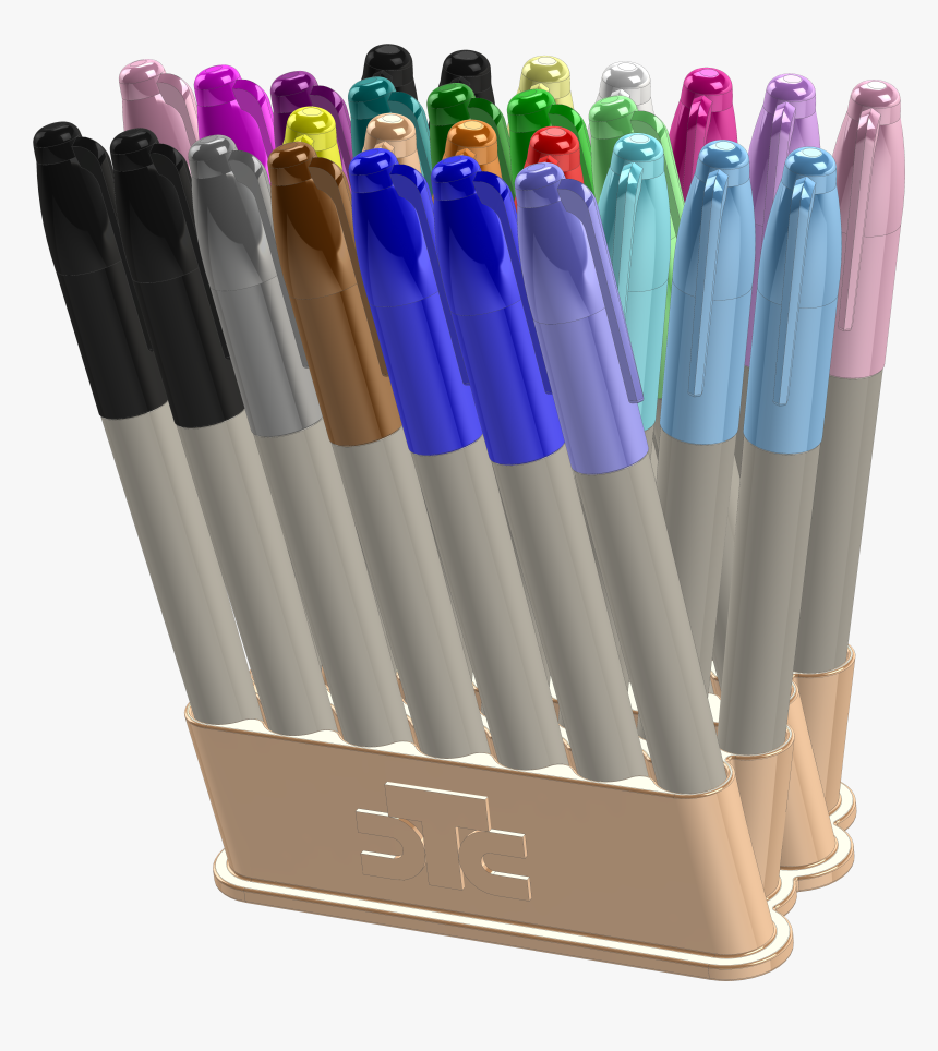 [28x] Sharpie Pen Holder , Png Download, Transparent Png