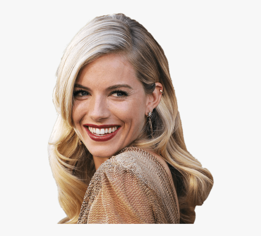 Sienna Miller Long Hair Clip Arts - Sienna Miller Png, Transparent Png
