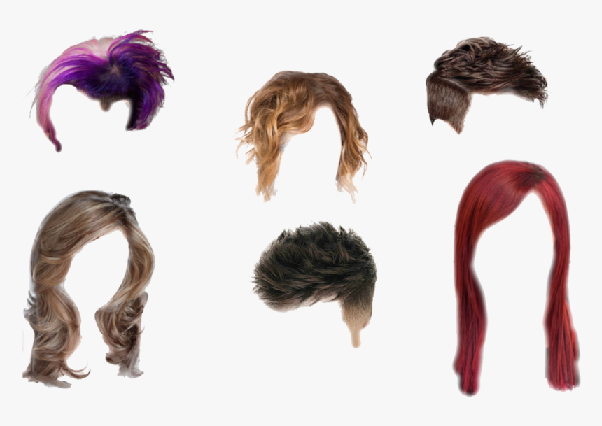 Transparent Long Hair Png - Hair Transparent 3d, Png Download