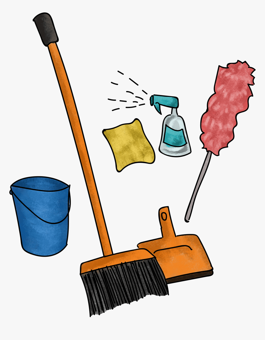 Things Used To Clean Our Home, HD Png Download