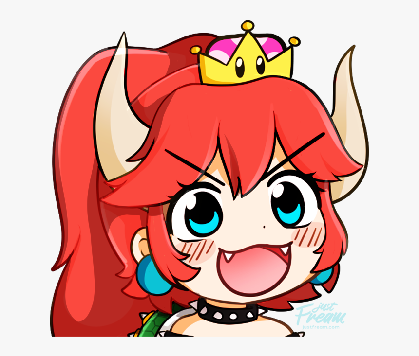 Justfream Bowsette, HD Png Download