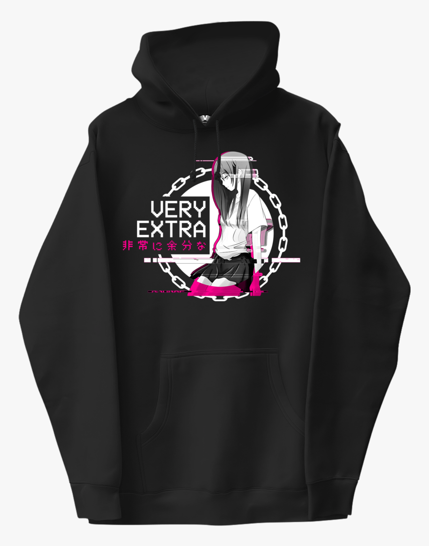 Very Extra Waifu Hoodie 
 
 Data Image Id 6914966257712 - Aesthetic Clothing, HD Png Download