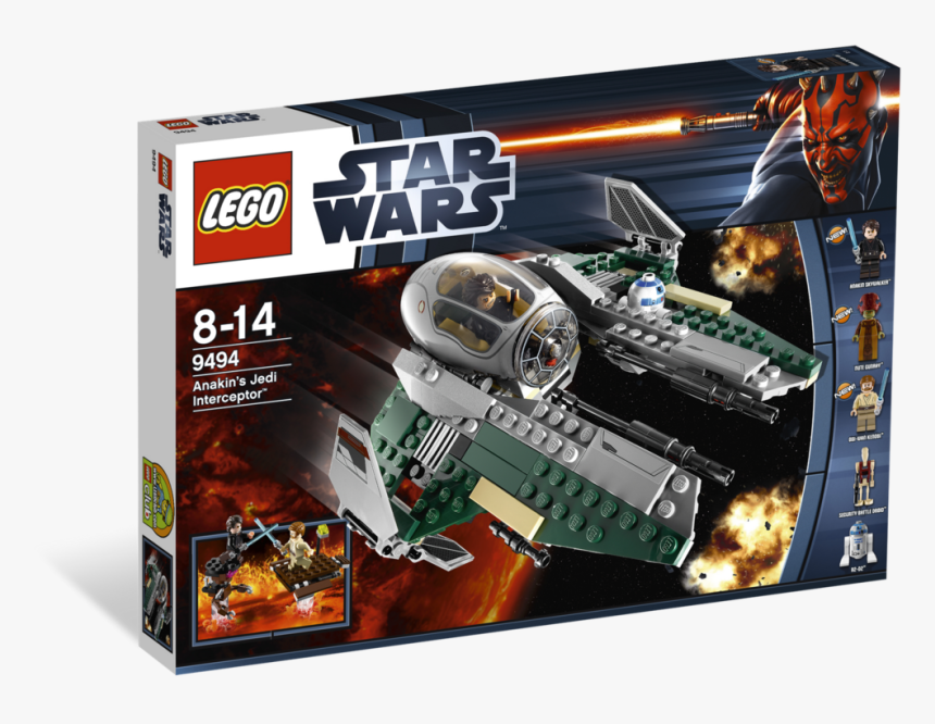 Lego Set Jedi Interceptor, HD Png Download