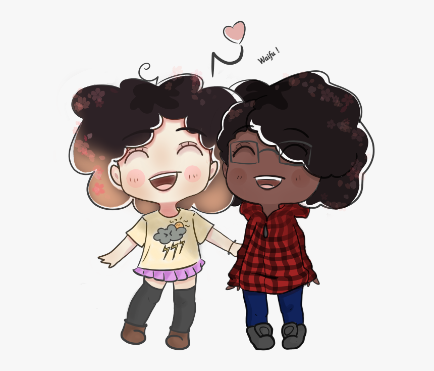 Waifu - Cartoon, HD Png Download