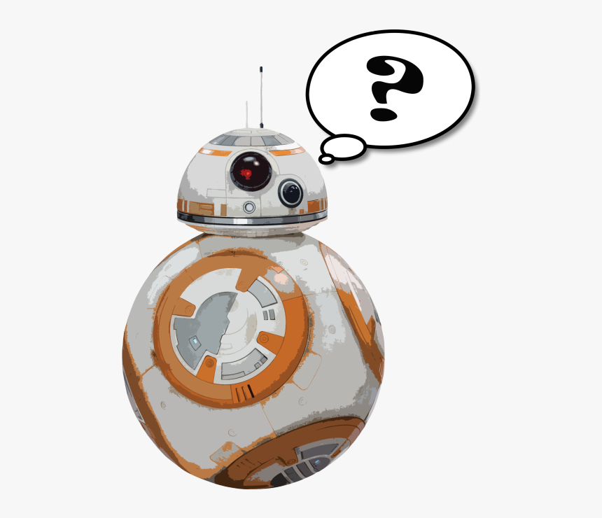 Transparent Star Wars Cartoon Png - Bb8 De Star Wars, Png Download