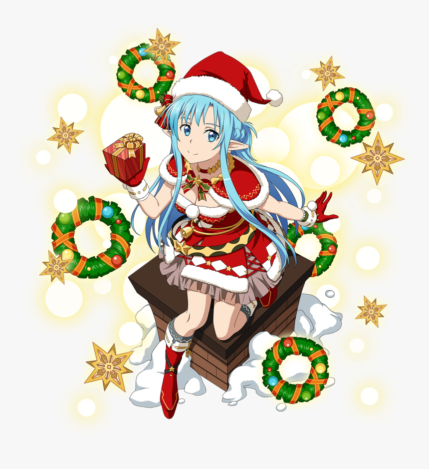 Sword Art Online Memory Defrag Christmas, HD Png Download