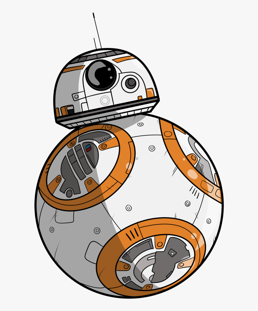 Bb By Davemilburn Rajzok - Bb 8 Clip Art, HD Png Download