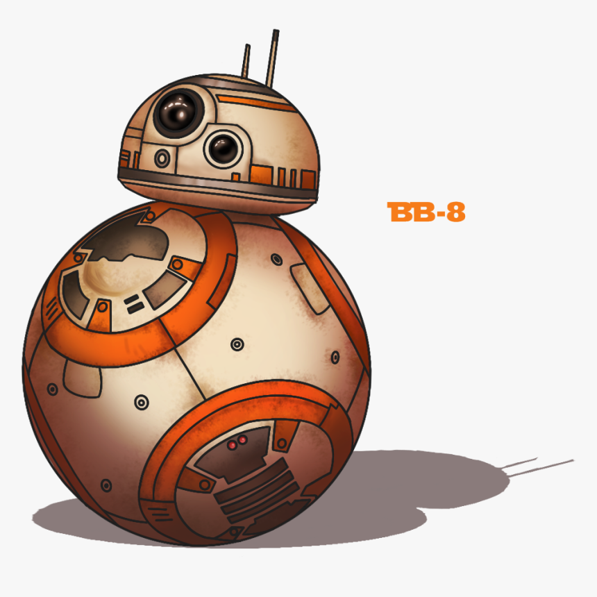 Bb8 Clipart Love - Cartoon, HD Png Download