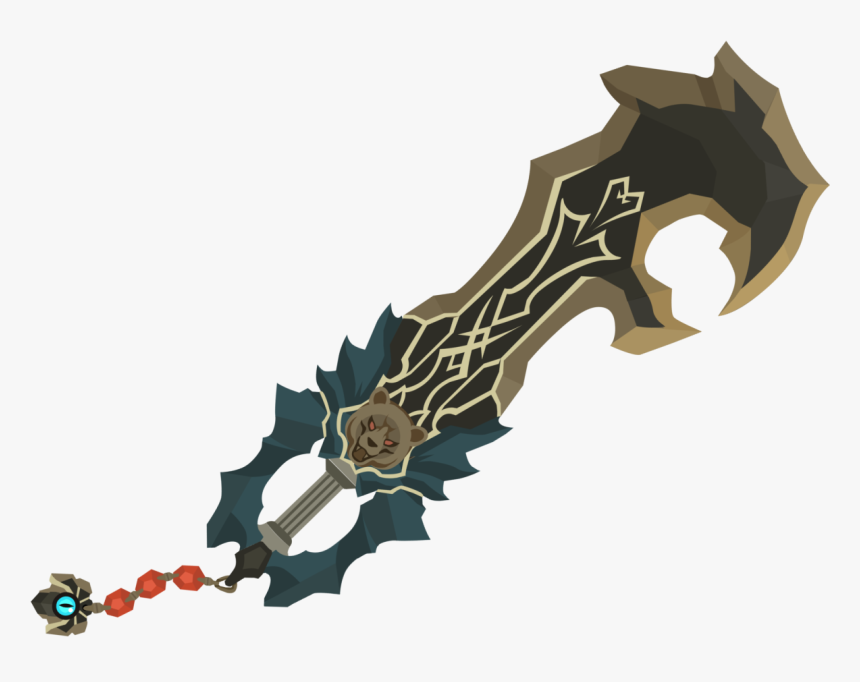 Aced S Keyblade - Kingdom Hearts Aced Keyblade, HD Png Download