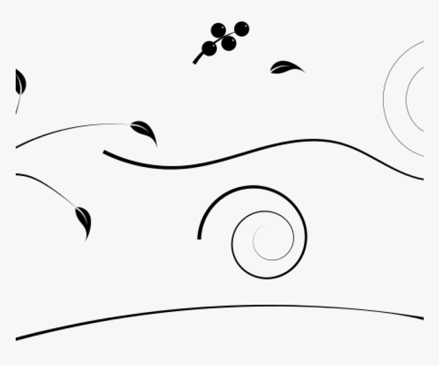 Free Flourish Clipart Free Clipart Flourishes Usr242 - Line Art, HD Png Download