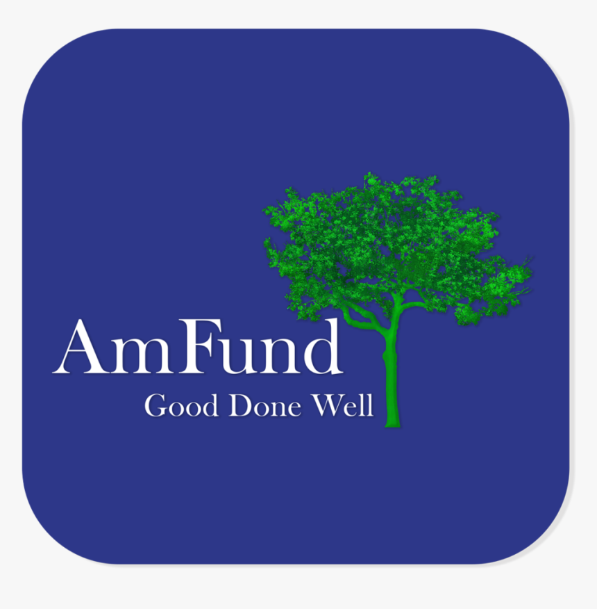 Amfund Logo Build Blue Background 2017, HD Png Download