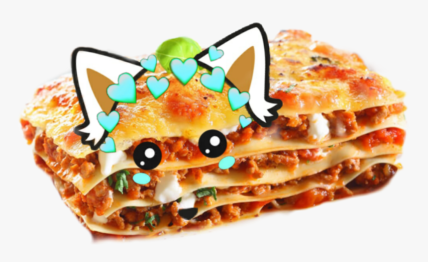 #lasagna #lasagne #mint #sticker #freetoedit #fastfood - European Lasagna, HD Png Download