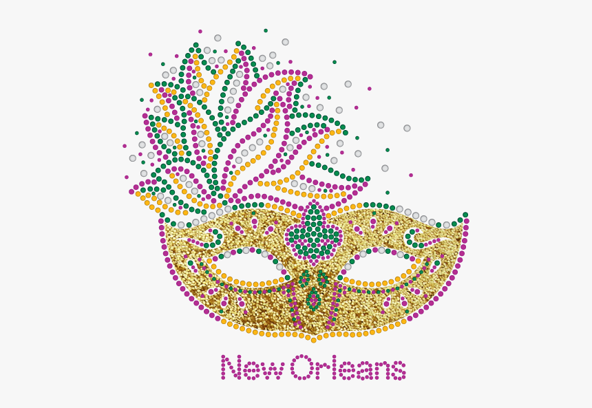 Clipart Masquerade Beads, HD Png Download