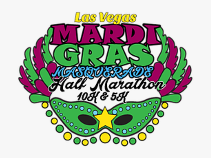 Mardi Gras Masquerade Half Marathon, 10k & 5k, HD Png Download
