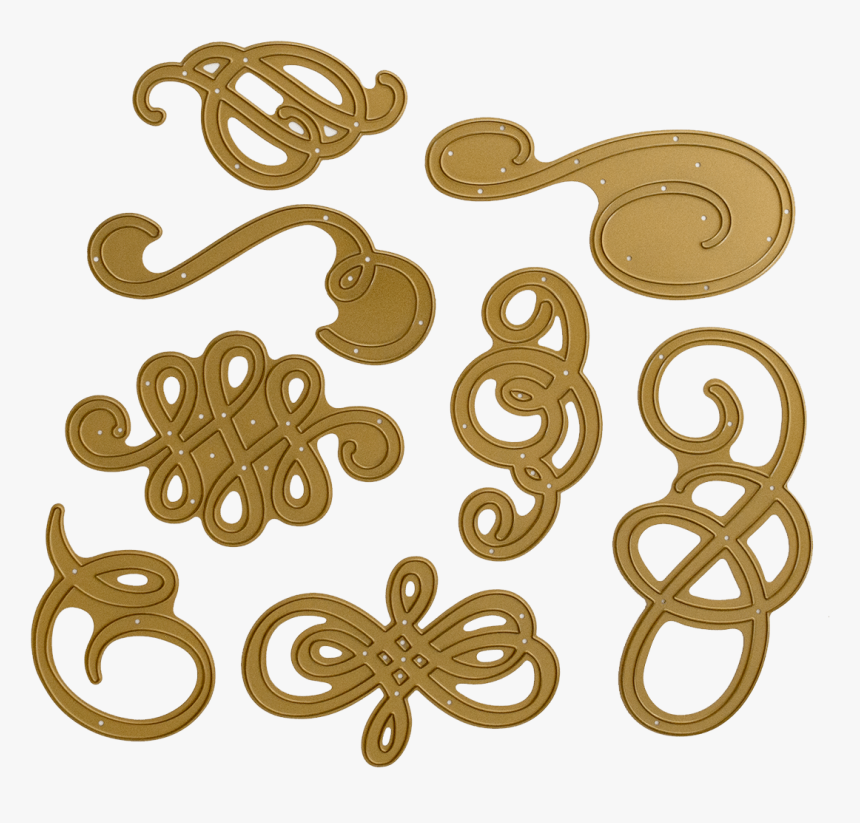 Buy Anna Griffin Fancy Flourishes Dies, HD Png Download