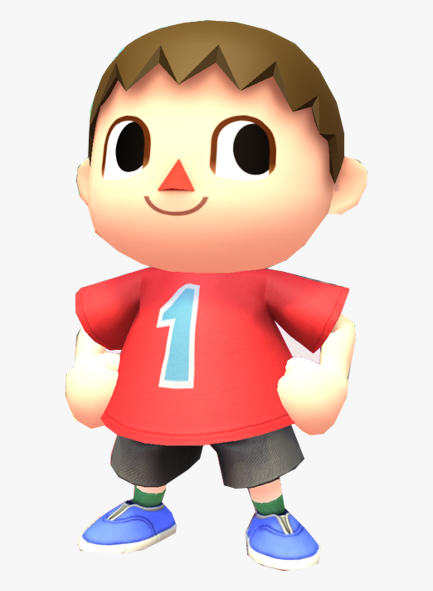 Super Smash Bros - Villager Animal Crossing Png, Transparent Png