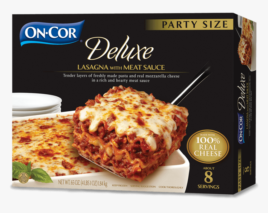 Deluxe Lasagna With Meat Sauce - Cor, HD Png Download