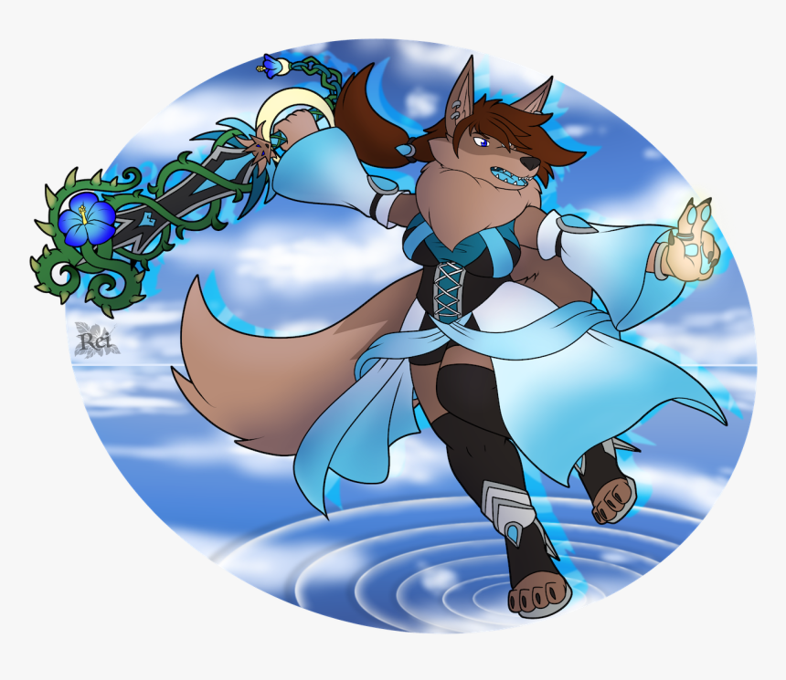 Keyblade Master Rei - Cartoon, HD Png Download