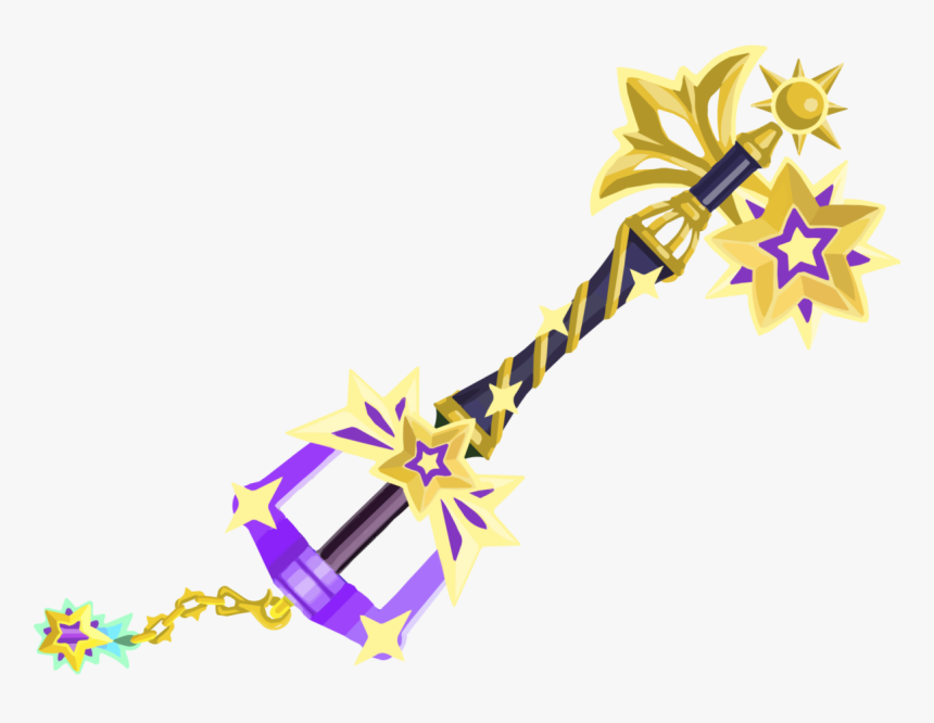 Kingdom Hearts Chi Keyblade , Png Download - Fully Upgraded Starlight Keyblade, Transparent Png