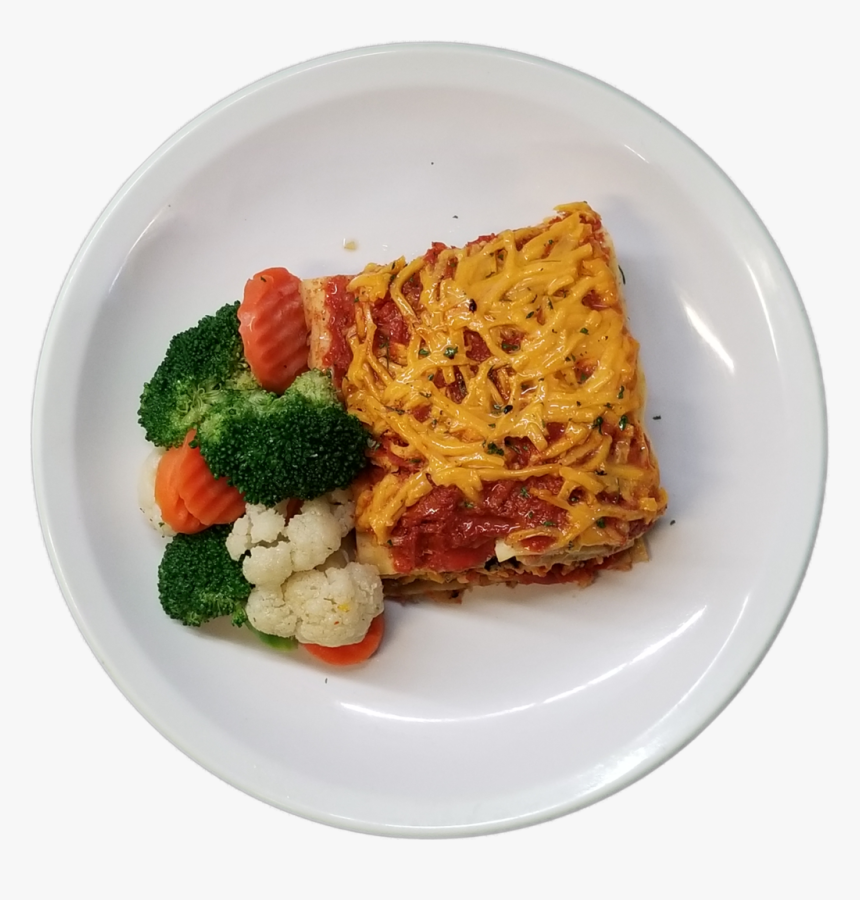 Whole-wheat Turkey Lasagna & Vegetables - Broccoli, HD Png Download