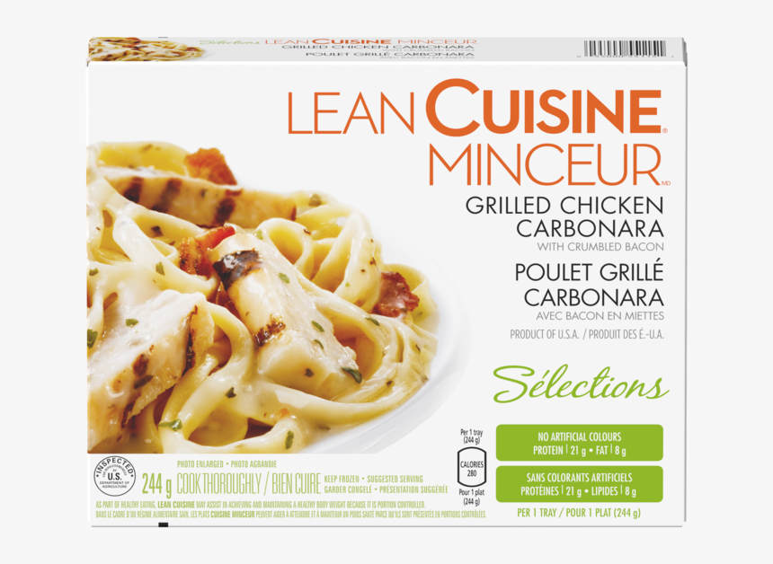 Alt Text Placeholder - Lean Cuisine Grilled Chicken Carbonara, HD Png Download