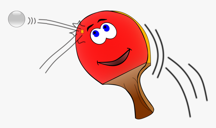 Table Tennis Ping-pong Table Tennis Bat Free Picture - Table Tennis Nice Words, HD Png Download