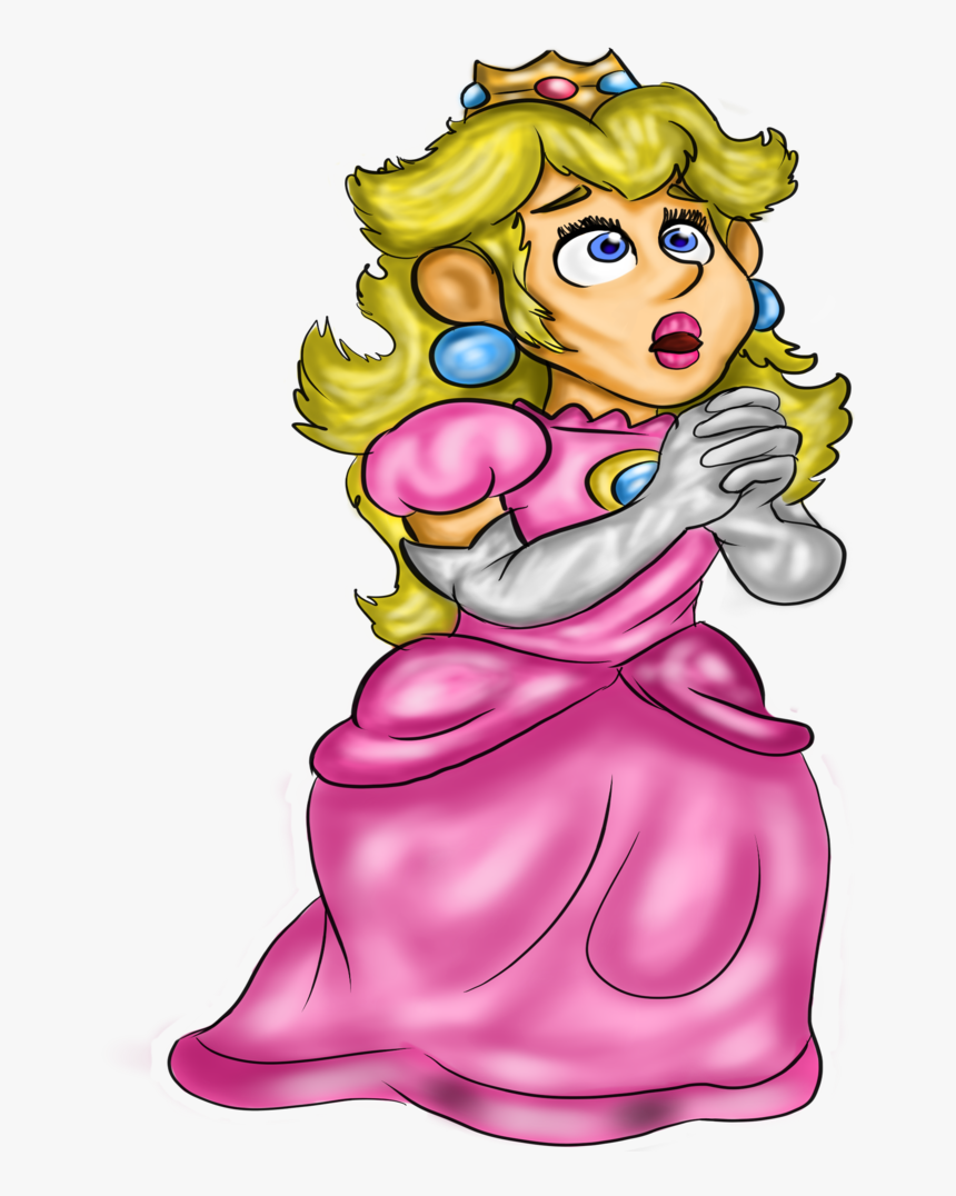 Princess Peach - Cartoon, HD Png Download