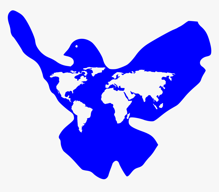 Weed Clipart World Peace - World Peace With Dove, HD Png Download