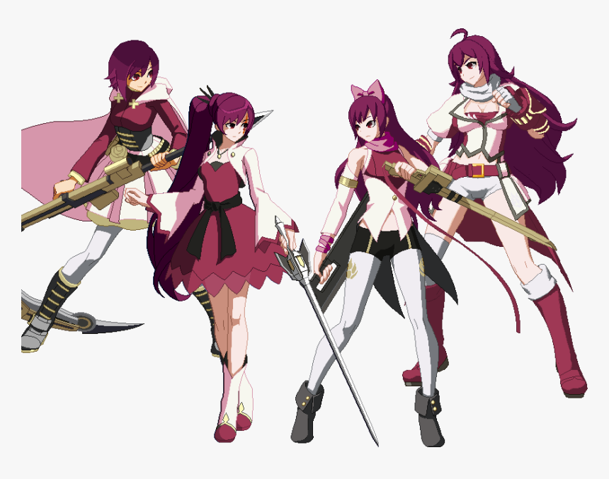 Transparent Rwby Png - Rwby Ruby Rose Redesign, Png Download