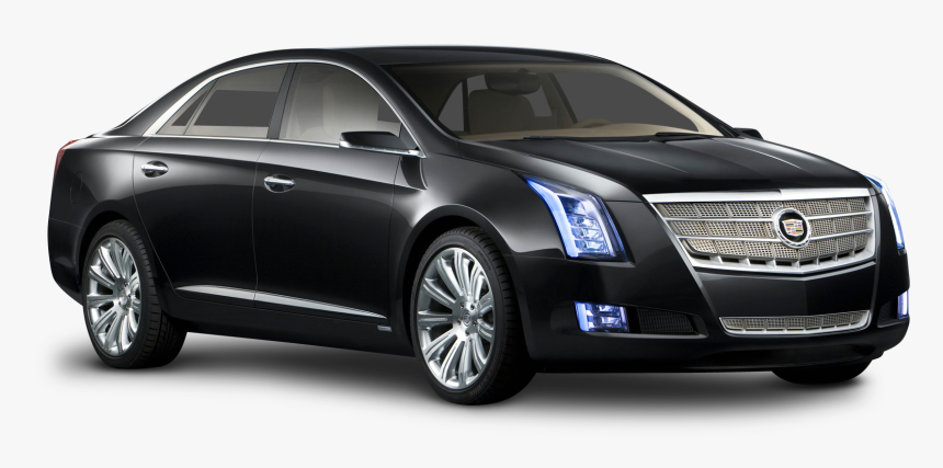 Cadillac Logo Png Transparent Images - 2010 Black Cadillac Car, Png Download