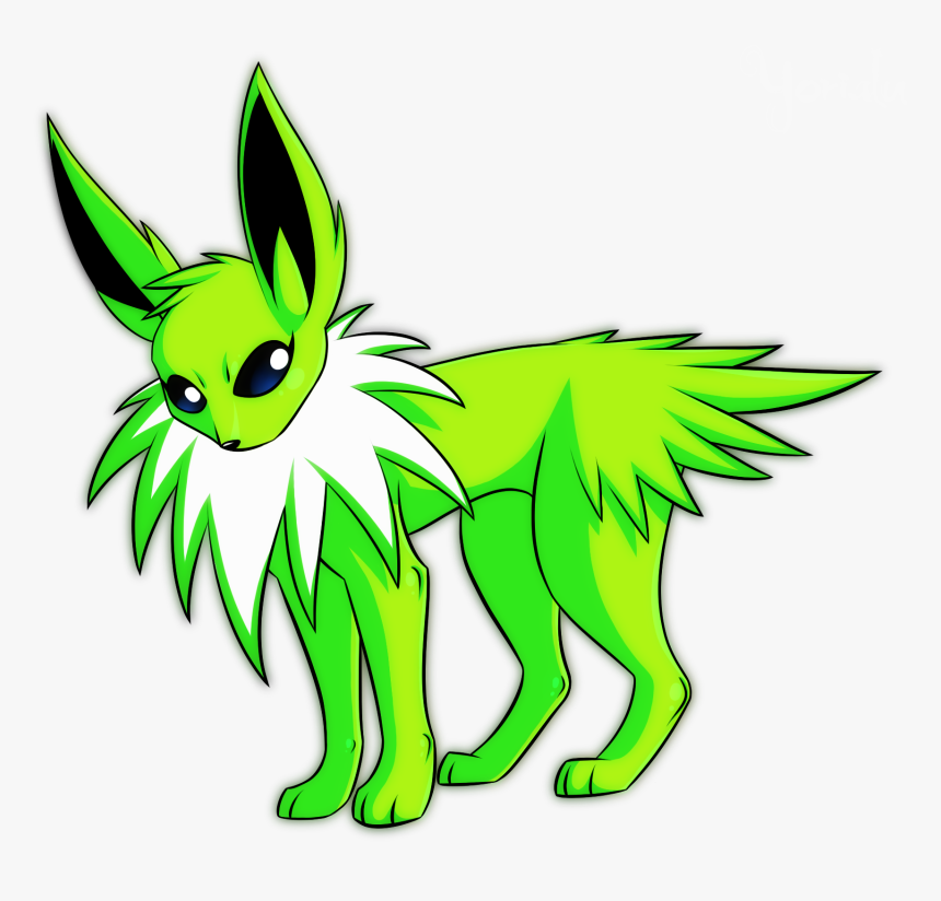 Art,graphics - Shiny Jolteon Art, HD Png Download
