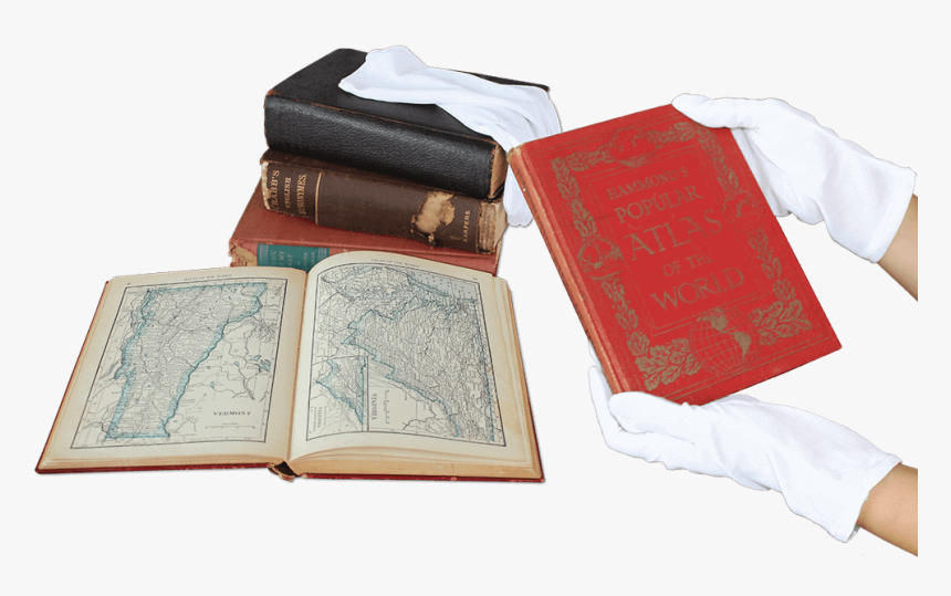 Old Book 
 Title Old Book - Leather, HD Png Download