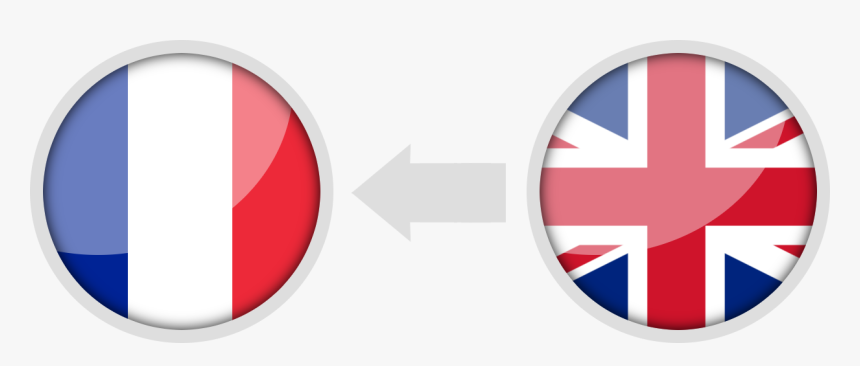 Flags Of England Scotland Wales And Northern Ireland - English French Flag Png, Transparent Png