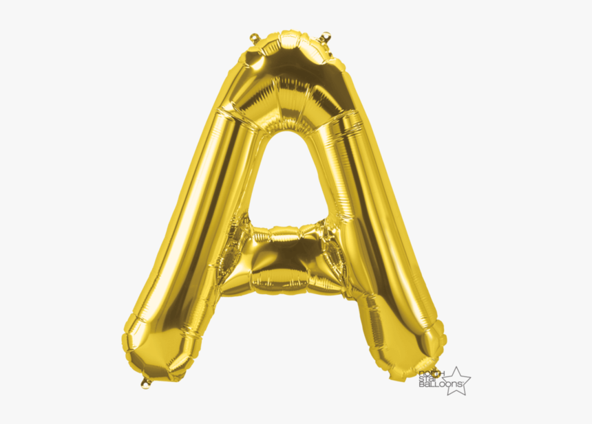 A - Rose Gold A Mylar Balloon, HD Png Download