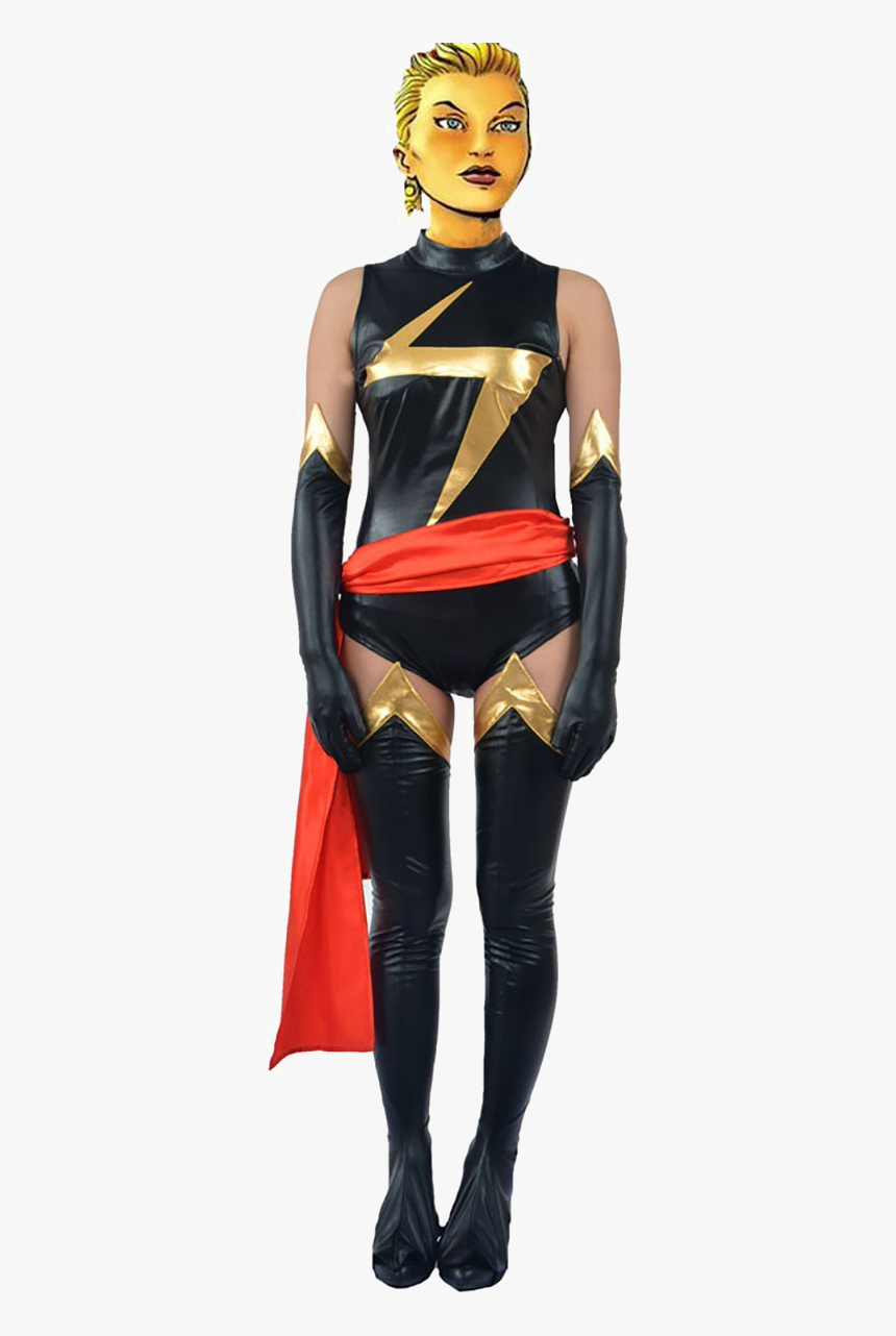 Carol Danvers Png High-quality Image - Carol Danvers Ms Marvel Costume, Transparent Png
