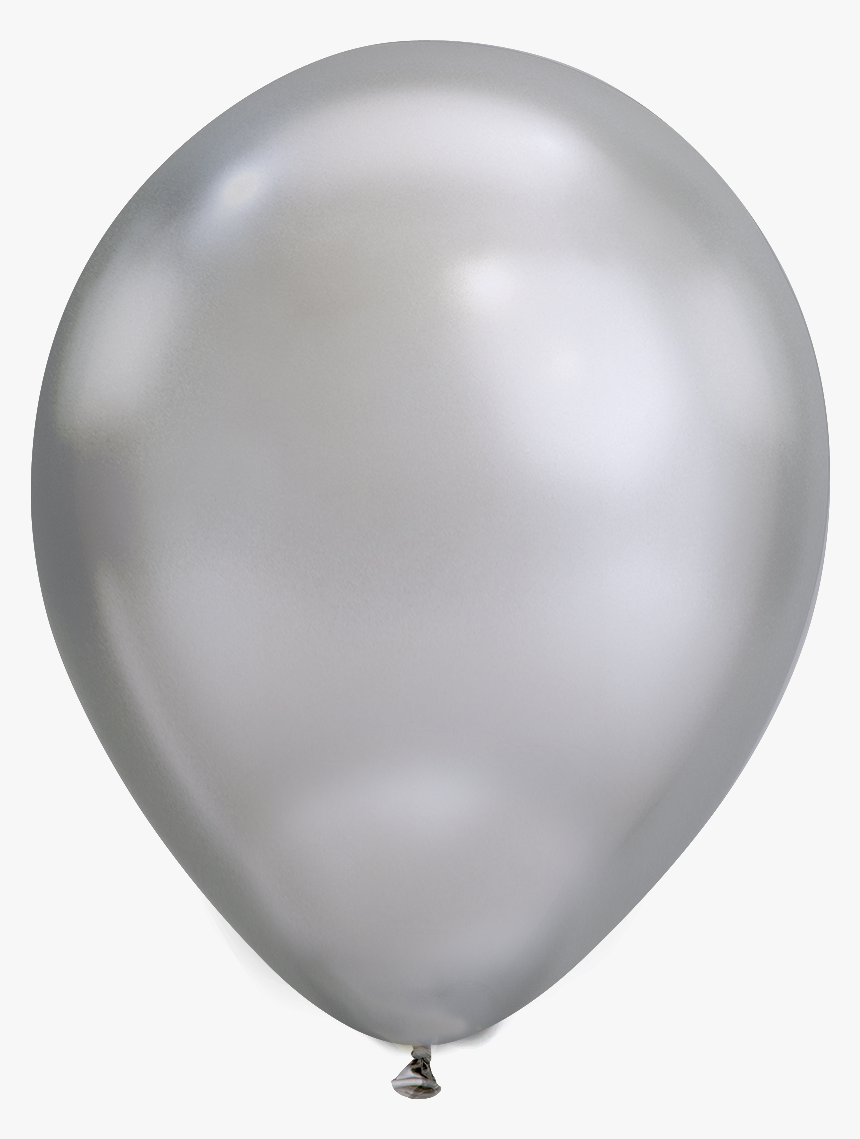 Transparent White Balloons Png - Transparent Balloon Silver, Png Download