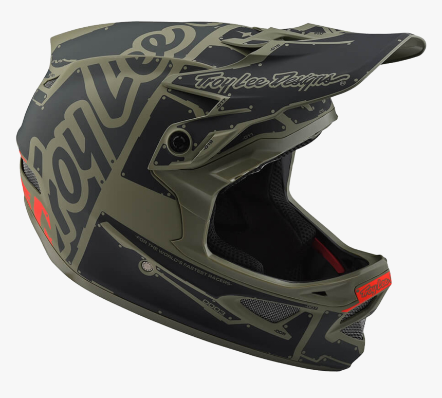Troy Lee Designs D3 Fiberlite, HD Png Download