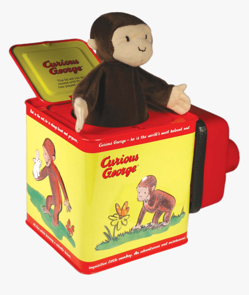 Curious George Jack In The Box - Jack In The Box Toy Free, HD Png Download