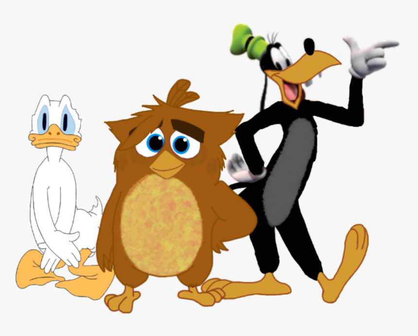 Sora Donald And Goofy Png - Donald Sora, Transparent Png