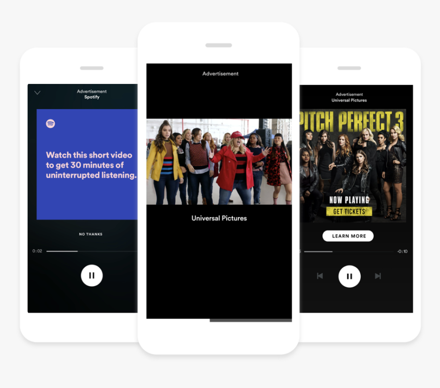 Advertising On Spotify, HD Png Download