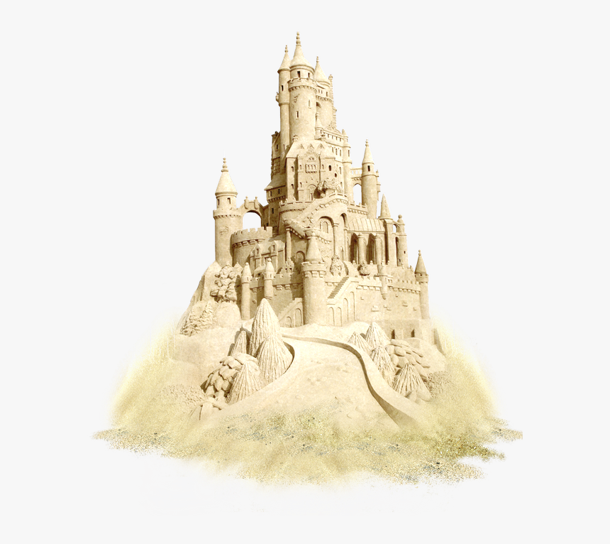 Transparent Sculpture Clipart - Sand Castle No Background, HD Png Download